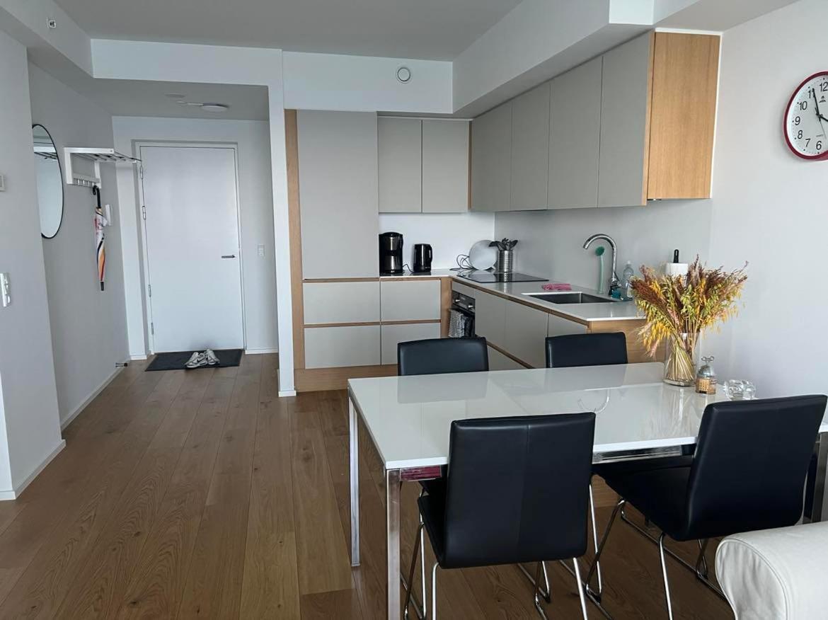 26-Etage Lejlighed Med Utrolig Havudsigt Arhus Ngoại thất bức ảnh